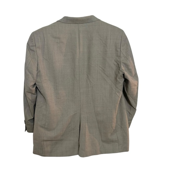 LAUREN Ralph Lauren Houndstooth Wool Cashmere Blend Blazer Jacket 44R. - Picture 2 of 8